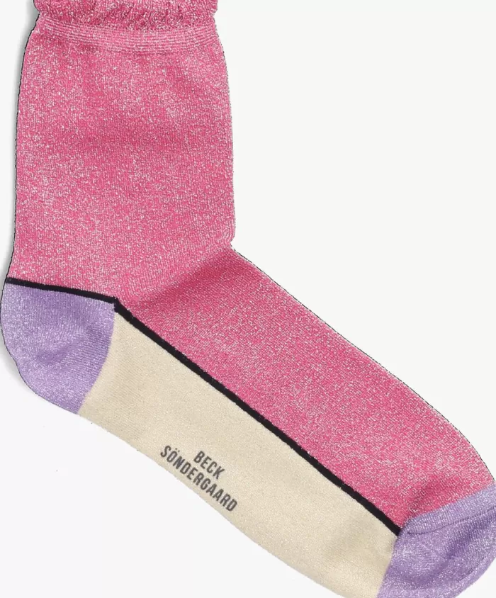 Dames BECKSONDERGAARD Beenmode^ Sokken Blocka Glam Sock