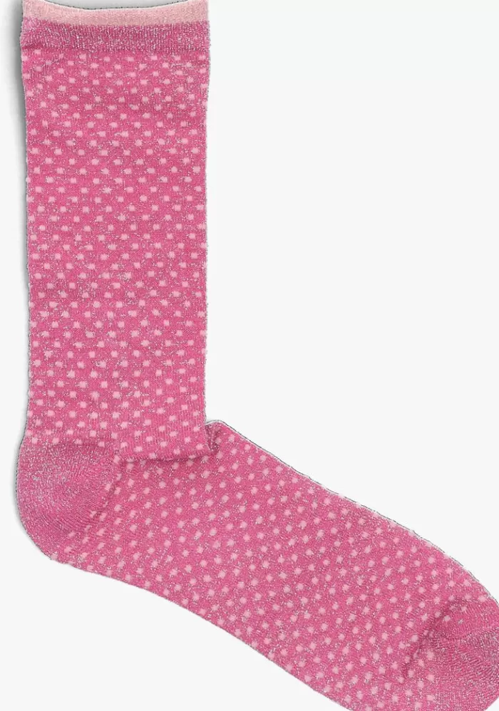 Dames BECKSONDERGAARD Beenmode^ Sokken Ditsy Glitter Sock