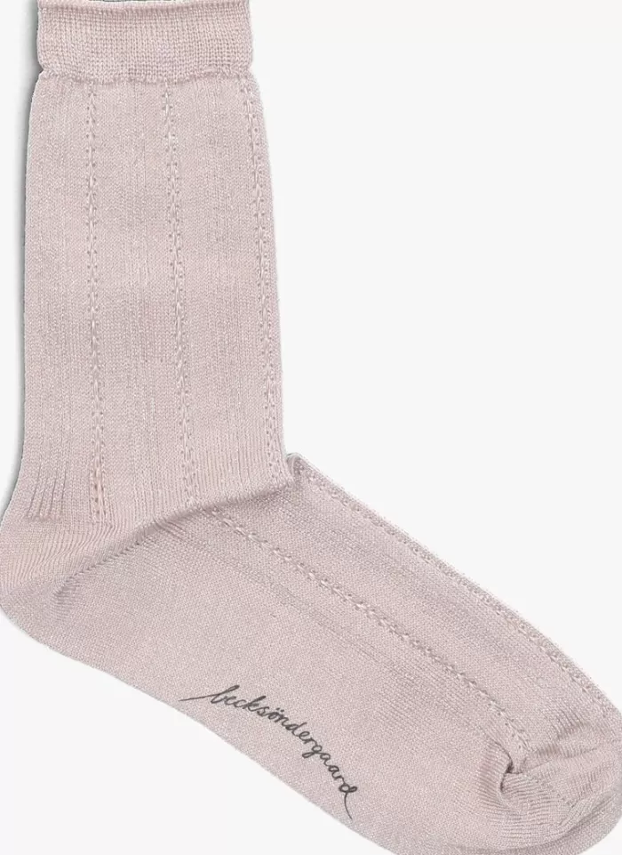 Dames BECKSONDERGAARD Beenmode^ Sokken Glitter Drake Sock