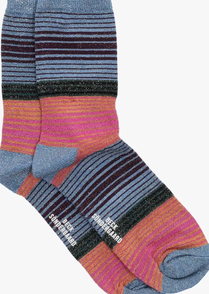 Dames BECKSONDERGAARD Beenmode^ Sokken Imma Thin Stripe Sock