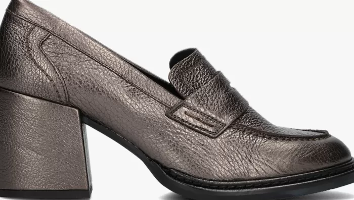 Dames PERTINI Loafers^Bronzen Loafers 32509