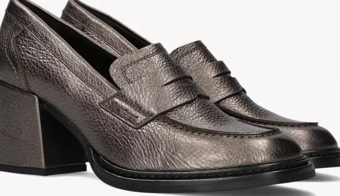 Dames PERTINI Loafers^Bronzen Loafers 32509