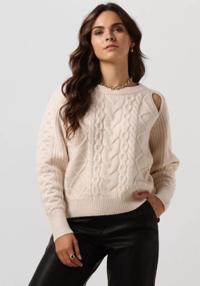 Dames CO'COUTURE Truien & Vesten^ Trui New Row Cable Knit