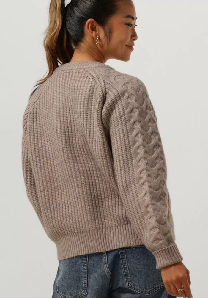 Dames CO'COUTURE Truien & Vesten^ Vest New Row Cable Cardigan Knit