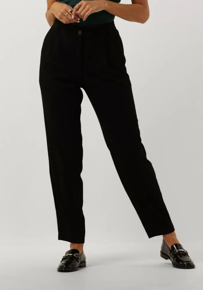 Dames ACCESS Broeken^E Pantalon Mom Pants With Pleats