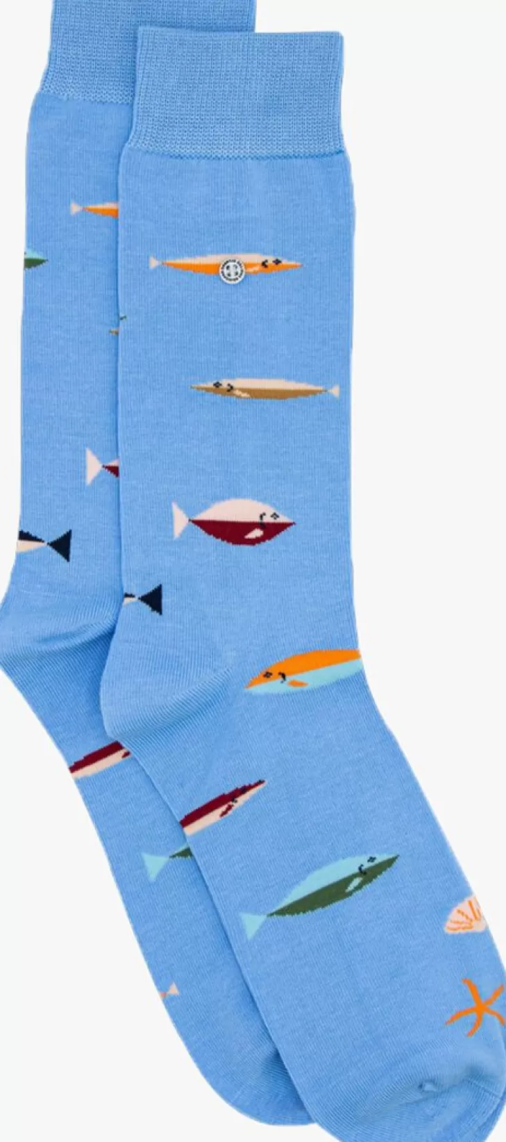 Store ALFREDO GONZALES E Sokken Fish Blauw