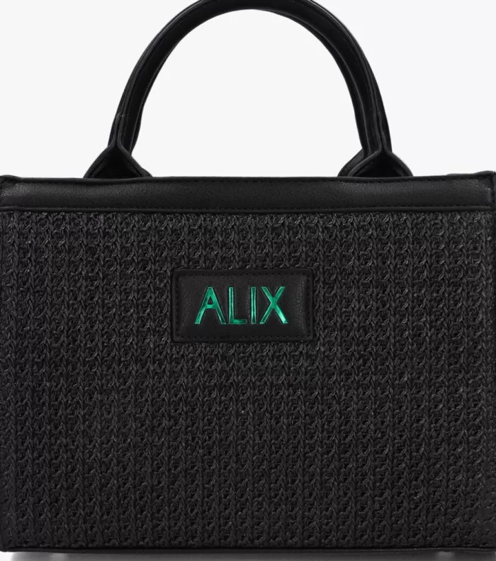 Dames ALIX THE LABEL Handtassen^E Handtas Ladies Woven Raffia Bag