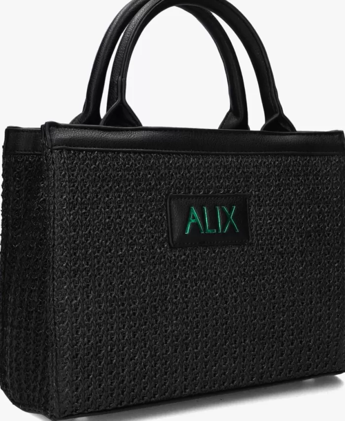 Dames ALIX THE LABEL Handtassen^E Handtas Ladies Woven Raffia Bag