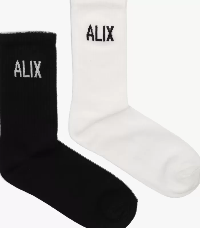 Dames ALIX THE LABEL Beenmode^E Sokken Ladies Knitted Alix Socks