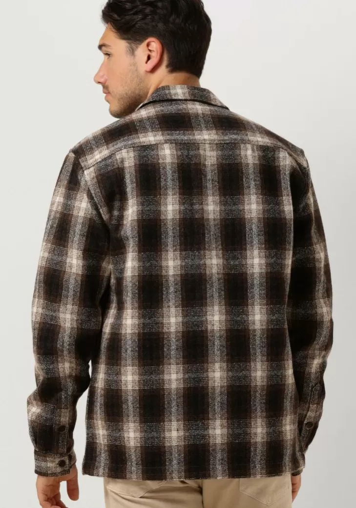 Best ANERKJENDT E Overshirt Aklion Heavy Check Overshirt Bruin