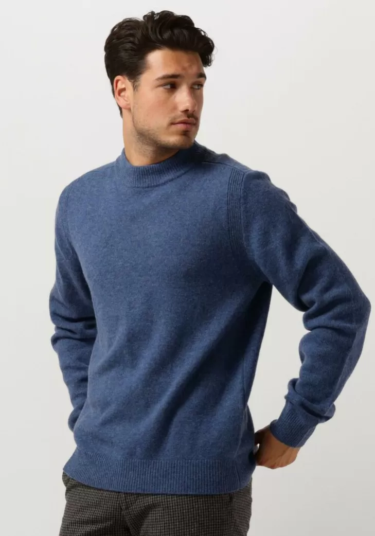 Outlet ANERKJENDT E Trui Akrico Lambswool Knit Blauw