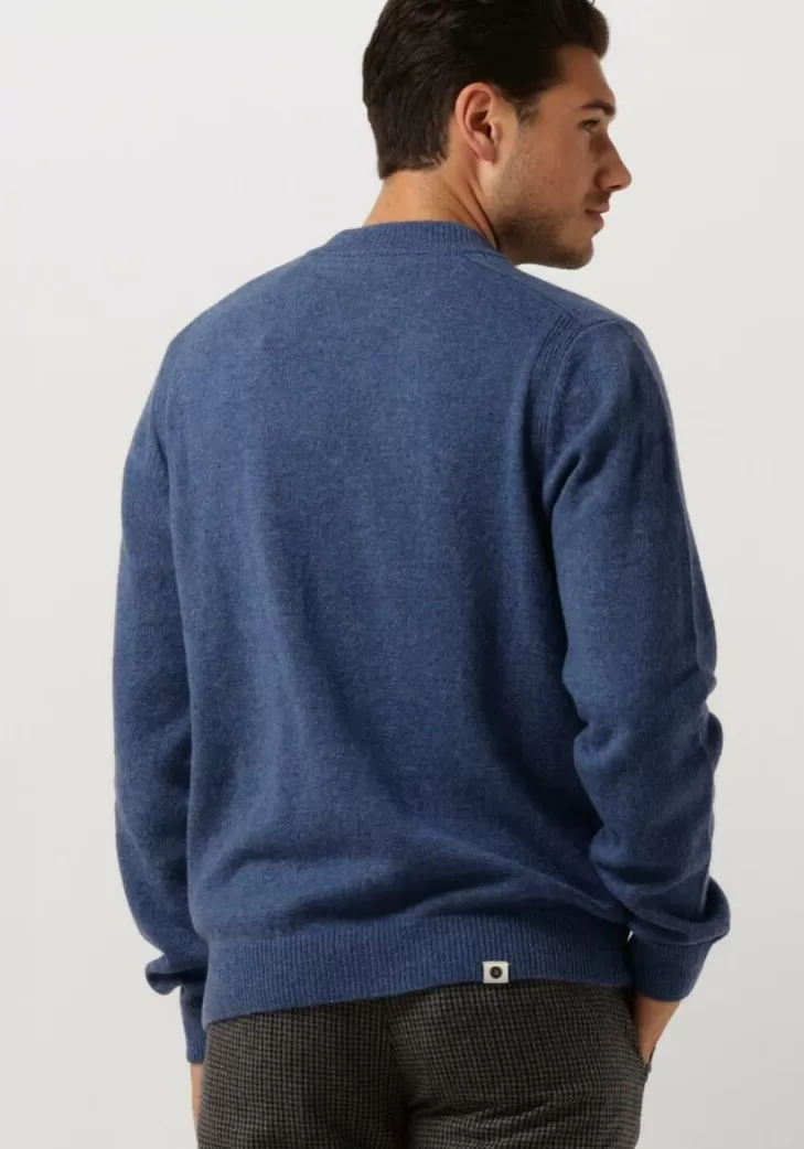 Outlet ANERKJENDT E Trui Akrico Lambswool Knit Blauw