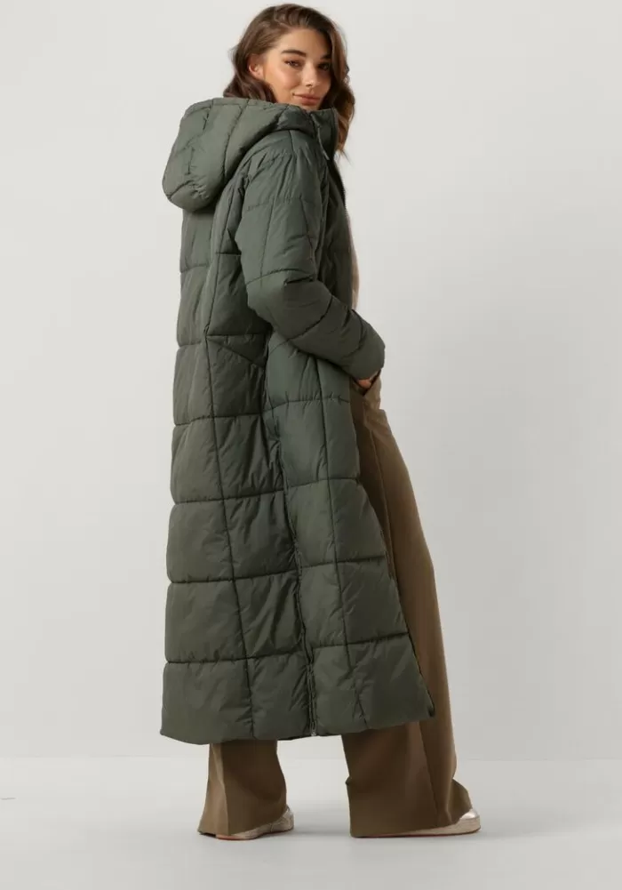 Dames ANOTHER LABEL Jassen^E Gewatteerde Jas Mille Long Puffer