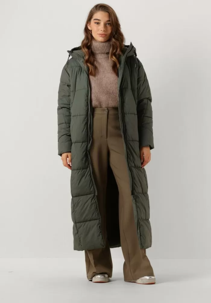 Dames ANOTHER LABEL Jassen^E Gewatteerde Jas Mille Long Puffer