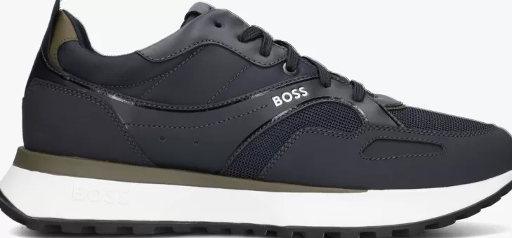 Discount BOSS E Lage Sneakers Jonah Runn Blauw