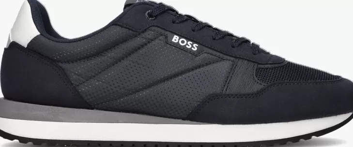 Discount BOSS E Lage Sneakers Kai Runn Blauw