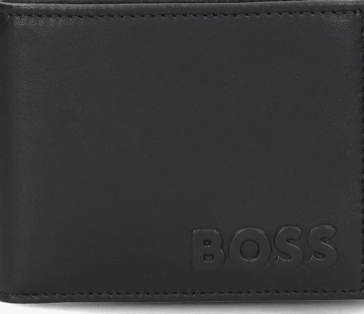 Best BOSS E Portemonnee Byron S_6 10241415 Zwart