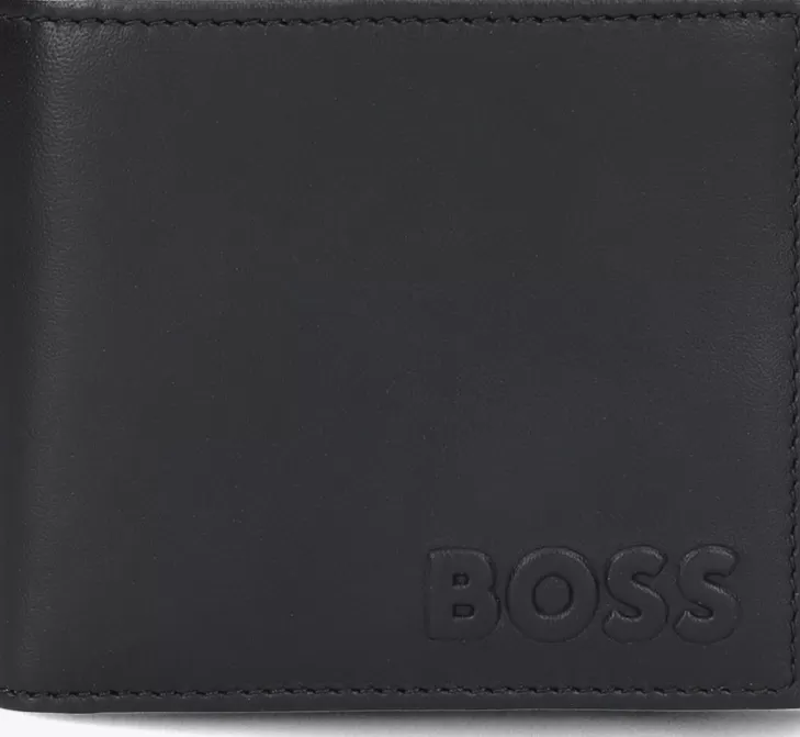 Online BOSS E Portemonnee Byron S_8 10241415 Zwart