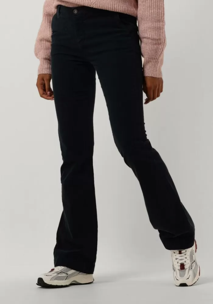 Dames BY-BAR Broeken^E Flared Broek Leila Velvet Pant