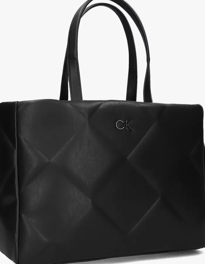 Dames CALVIN KLEIN Handtassen^E Handtas Re-Lock Quilt Tote Lg