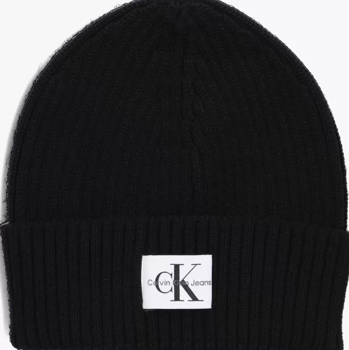 Dames CALVIN KLEIN Mutsen^E Muts Monogram Beanie