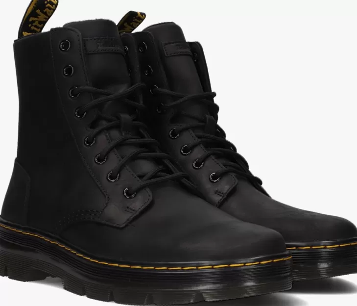 Cheap DR MARTENS E Veterboots Combs Zwart