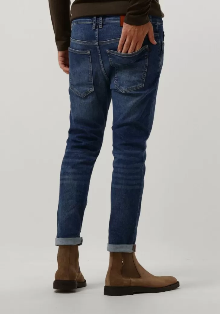 Sale DRYKORN E Slim Fit Jeans West 260135 Donkerblauw