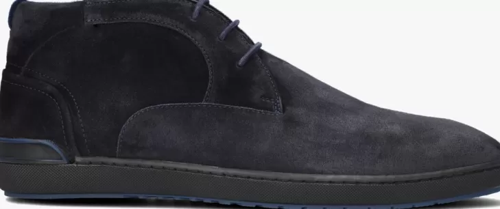 Store FLORIS VAN BOMMEL E Veterschoenen Sfm-50108 Blauw