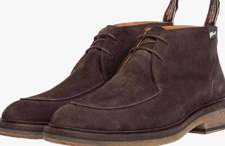 Online FLORIS VAN BOMMEL E Veterschoenen Sfm-50123 Bruin