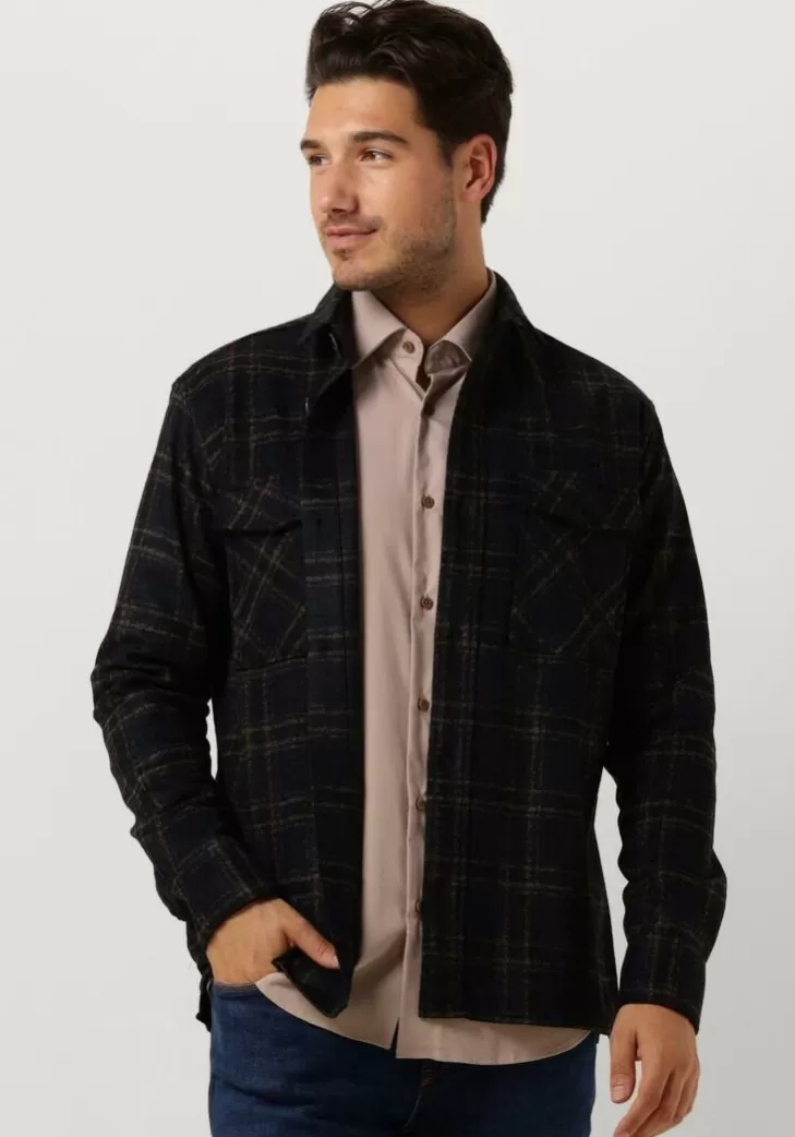 Online GENTILUOMO E Overshirt S8260-982 Donkerblauw