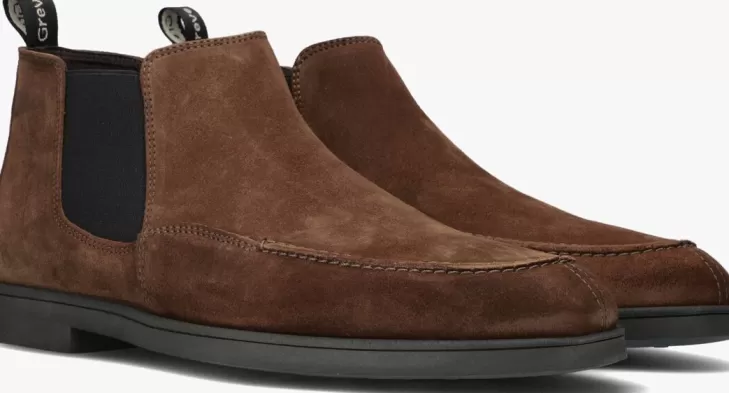 Outlet GREVE E Chelsea Boots Tufo 1737 Bruin