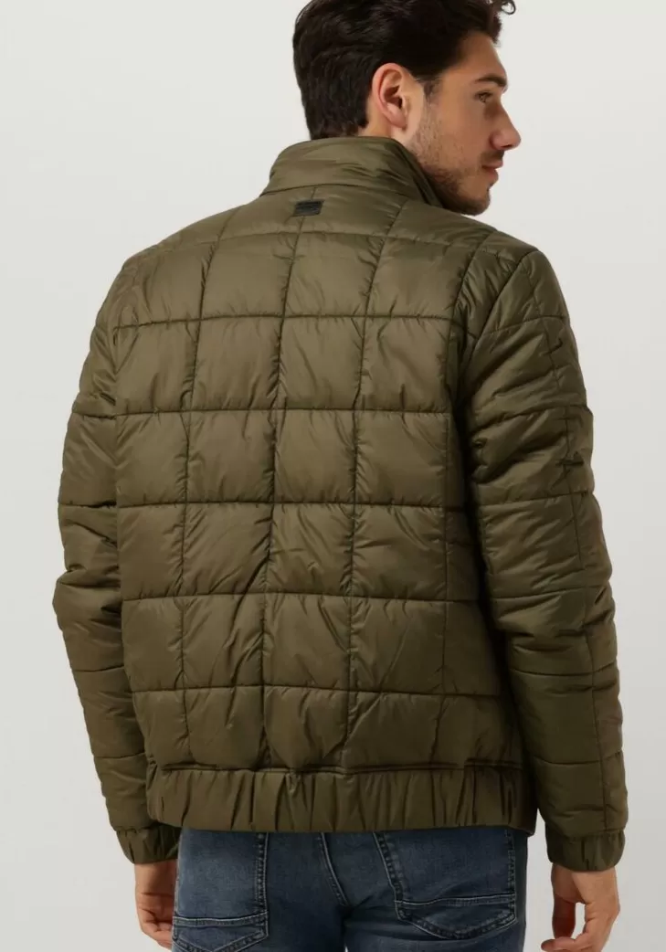 Clearance G-STAR RAW E Gewatteerde Jas Meefic Quilted Jkt Groen