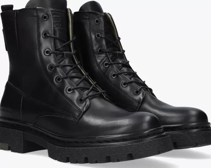 Dames G-STAR RAW Boots^E Veterboots Kafey Hgh Lace Lea