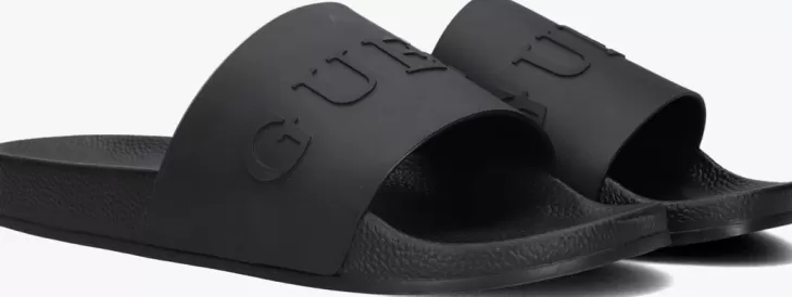 Cheap GUESS E Badslippers Colico Zwart