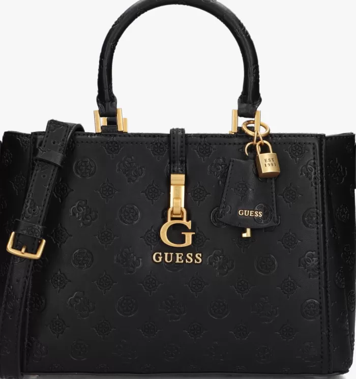 Dames GUESS Handtassen^E Handtas James Logo Girlfriend Satchel