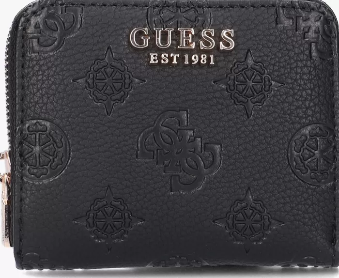 Dames GUESS Portemonnees^E Portemonnee Helaina Slg Small Zip Around