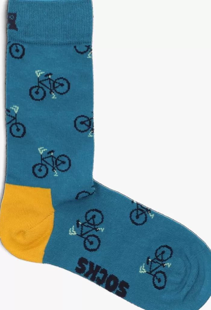 Dames HAPPY SOCKS Beenmode^E Sokken Bike