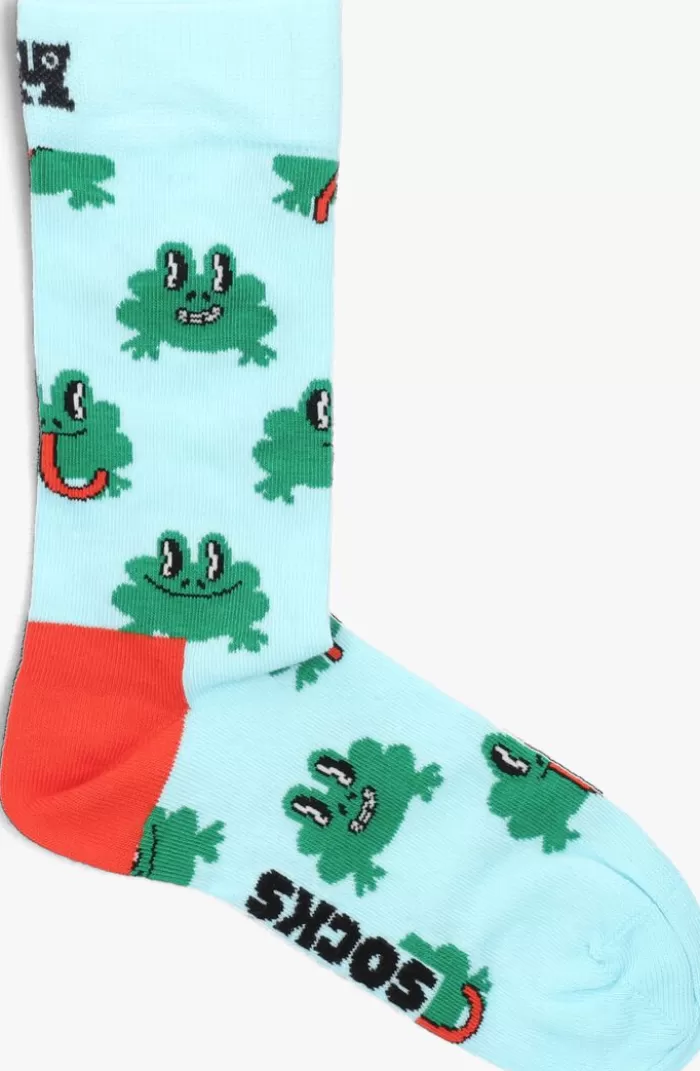 Dames HAPPY SOCKS Beenmode^E Sokken Frog