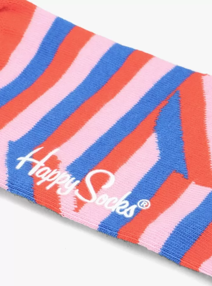 Best Sale HAPPY SOCKS E Sokken Jumbo Dot Stripe Blauw