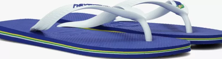 Flash Sale HAVAIANAS E Teenslippers Brasil Logo Blauw