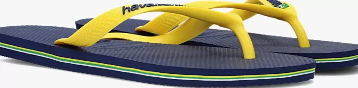 Best HAVAIANAS E Teenslippers Brasil Logo Blauw