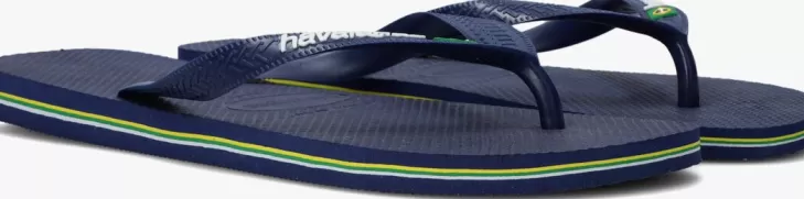 Cheap HAVAIANAS E Teenslippers Brasil Logo Blauw