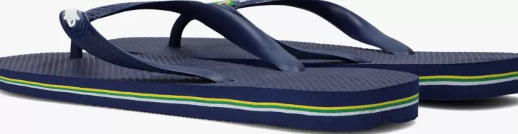 Cheap HAVAIANAS E Teenslippers Brasil Logo Blauw