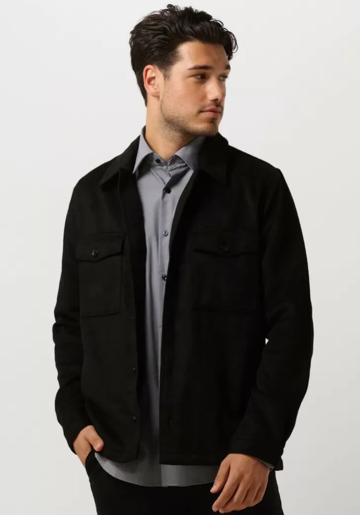 Discount HUGO E Overshirt Enalu Zwart