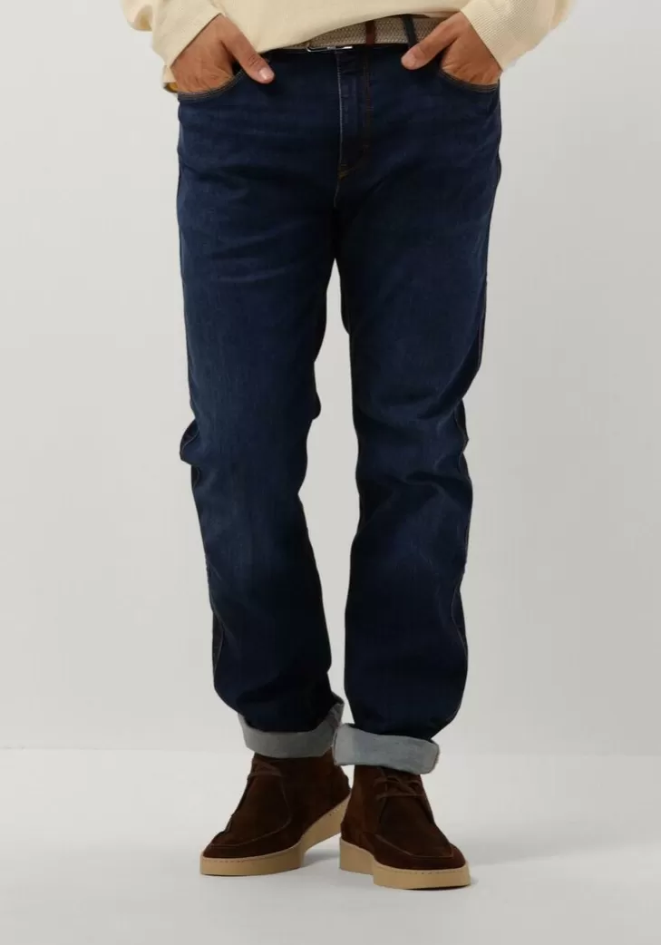 Fashion HUGO E Slim Fit Jeans 708 Donkerblauw