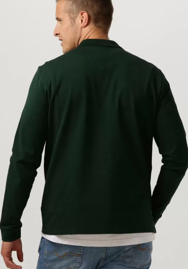 Best LACOSTE E Polo 1Hp2 Men Long Sleeved Best Polo Donkergroen