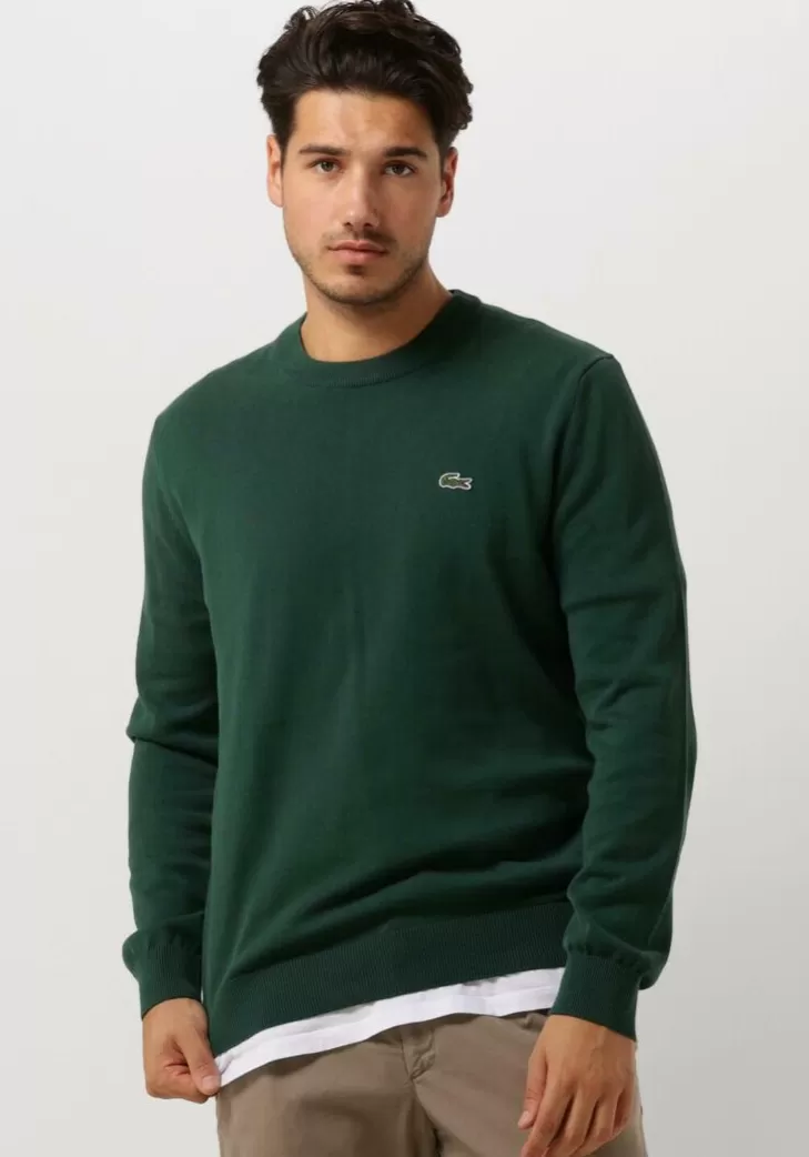 Flash Sale LACOSTE E Sweater 1Ha1 Men Sweater Donkergroen