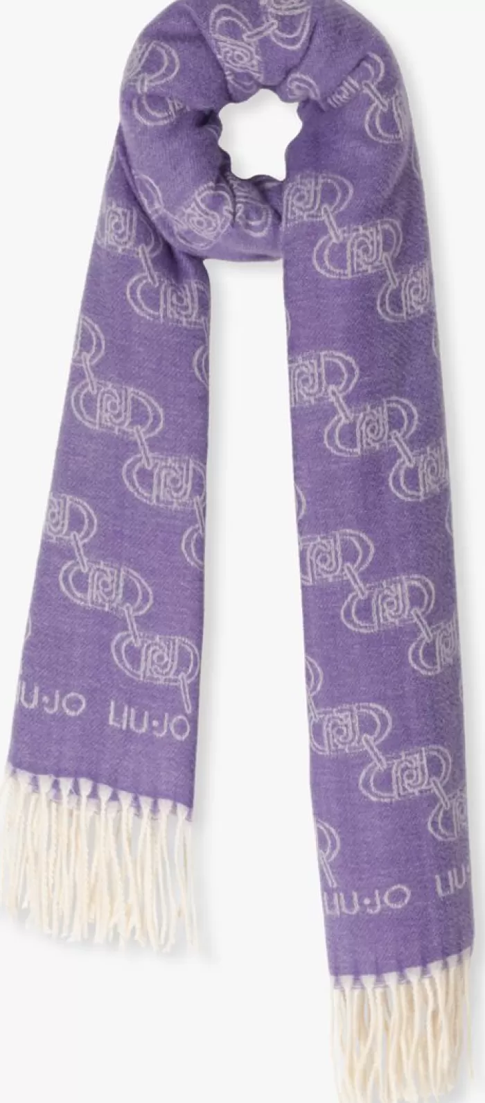 Dames LIU JO Sjaals^E Sjaal Logo Scarf/Shawl 1