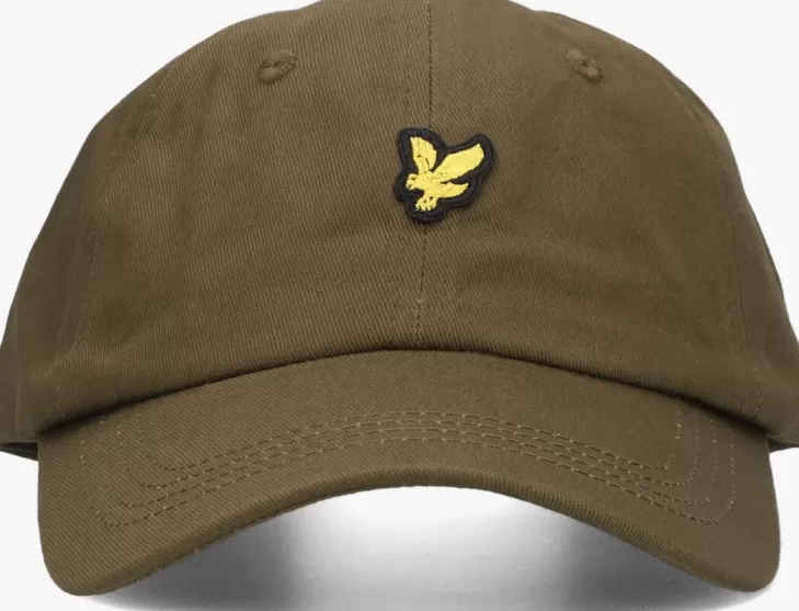 Shop LYLE & SCOTT E Pet Baseball Cap Groen