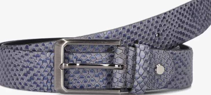 Shop MAZZELTOV E Riem Enzo Belt Blauw